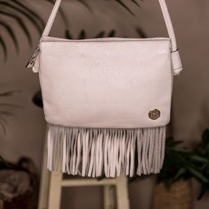 Vince Camuto Leather Fringe Purse